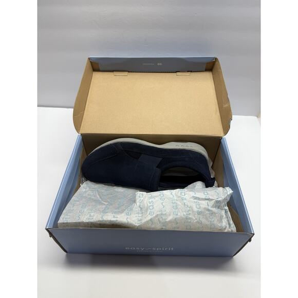 Easy Spirt Dark Blue Trippe Women's Size 9 M Slip On Shoe's New - Picture 4 of 10